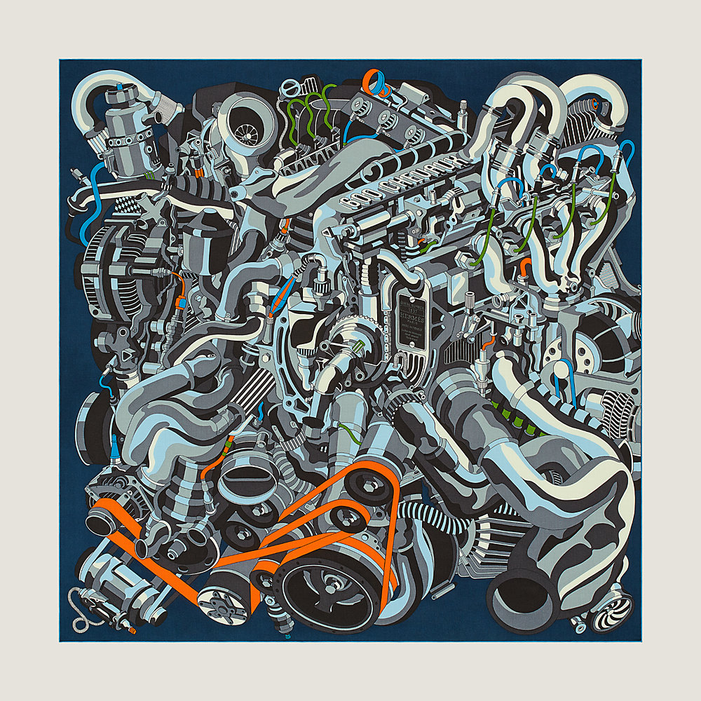 600 Chevaux scarf 140 | Hermès Czech Republic